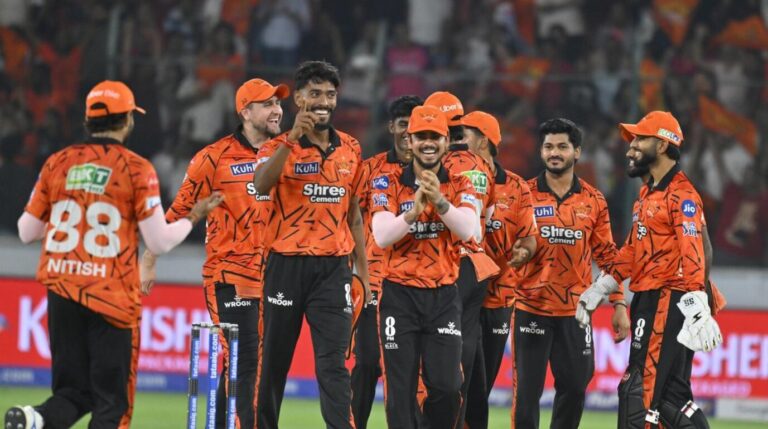 SRH vs RR, IPL 2026: Debutants Hinge and Sakib Script Historic Rout as Hyderabad Crush Rajasthan by 57 Runs