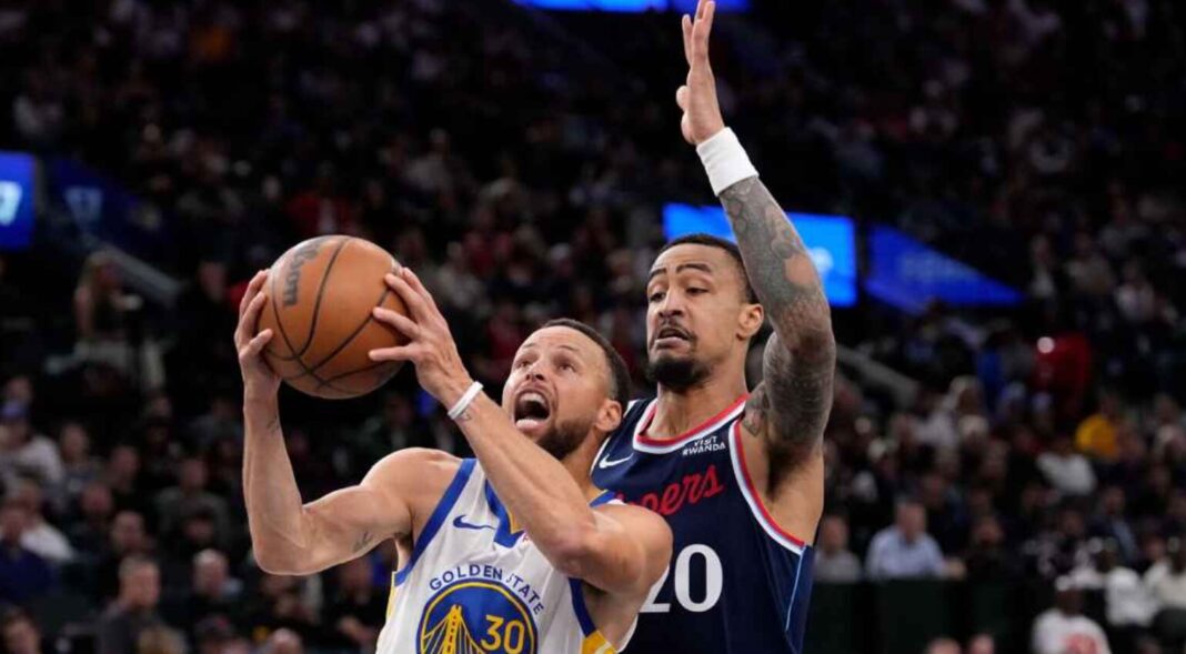 Curry’s Late Heroics Power Warriors Past Clippers, Keep Playoff Hopes Alive