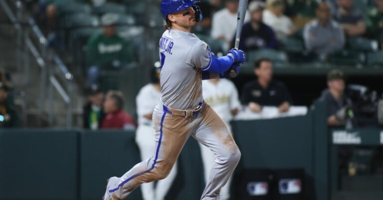 Bobby Witt Jr.’s Clutch 10th-Inning Homer Powers Royals to 4-1 Win Over Athletics