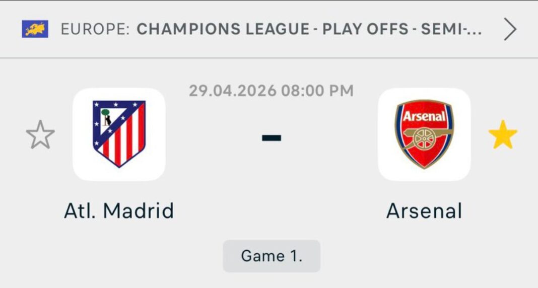 Atletico Madrid vs Arsenal: Two European Giants Eye First Champions League Title in High-Stakes Semi-Final Clash Atletico Madrid vs Arsenal: Two European Giants Eye First Champions League Title in High-Stakes Semi-Final Clash