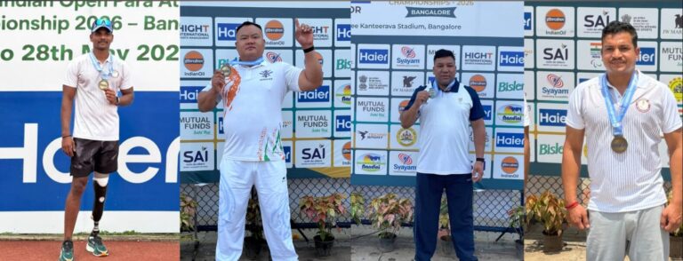 Army Paralympic Node Shines in Bengaluru with Record-Breaking Medal Haul at Indian Open Para Athletics Championship
