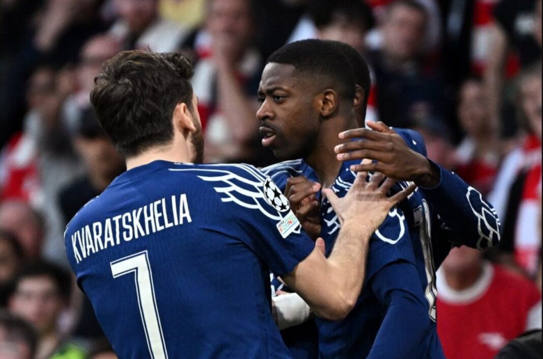 Dembélé and Kvaratskhelia Spark Laughter at PSG Training as Arsenal Clash Looms ‘Who Gets the Fifth Goal’