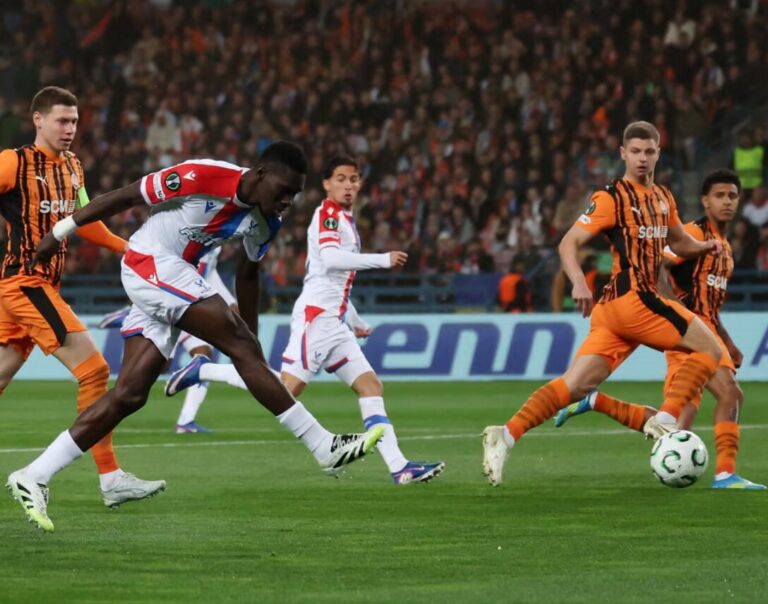 Shakhtar Donetsk vs Crystal Palace: First-Half Action Slows After Fast Start in Tactical Battle