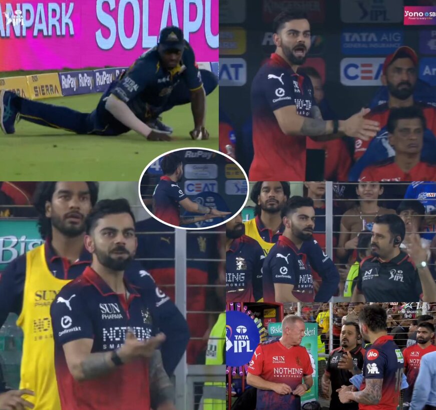 IPL 2026: Virat Kohli Furious After Controversial Third Umpire Decision on Rajat Patidar’s Dismissal